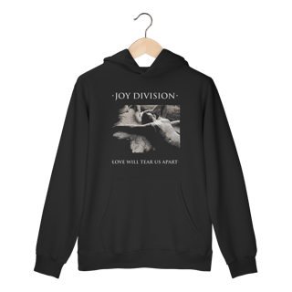 Nome do produto Moletom Canguru Premium Joy Division - Love Will Tear Us Apart - Coleção Post Punk/ Rock