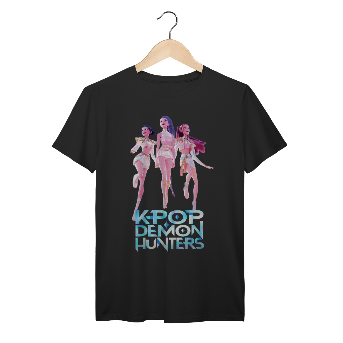 Camiseta Premium Guerreiras do K-Pop - Coleção Cultura Pop