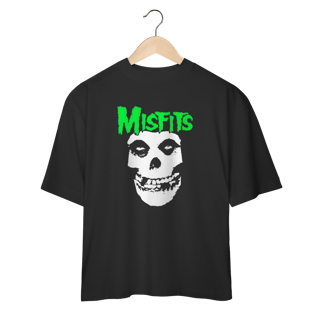 Nome do produto Camiseta Oversized Misfits - Coleção Punk