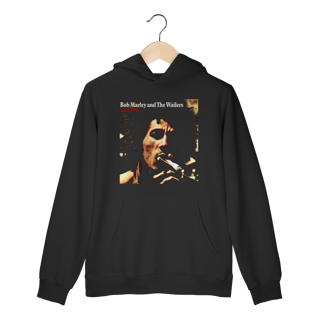 Nome do produto Moletom Canguru Premium Bob Marley and the Wailers - Catch a Fire - Coleção Reggae
