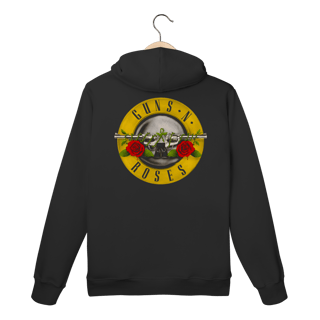 Nome do produto Moletom Canguru Premium Guns n' Roses - Coleção Rock