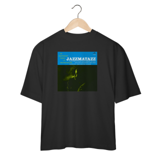 Nome do produto Camiseta Oversized Jazzmatazz - Volume 1 - Coleção Rap/ Jazz