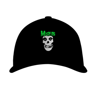 Nome do produto Boné Premium Misfits - Coleção Punk