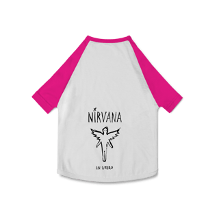 Nome do produto Camiseta Pet Nirvana - In Utero - Coleção Rock