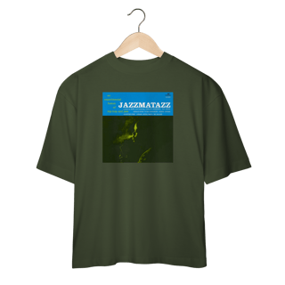 Nome do produto Camiseta Oversized Jazzmatazz - Volume 1 - Coleção Rap/ Jazz