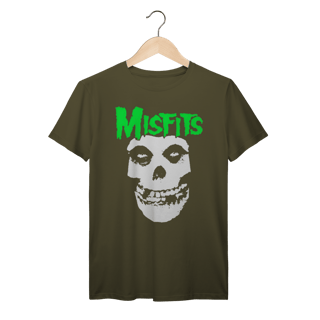 Nome do produto Camiseta Premium Misfits - Coleção Punk