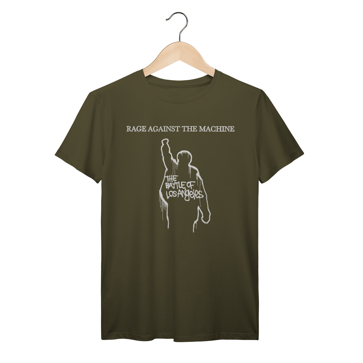 Camiseta Premium Rage Against the Machine - The Battle of Los Angeles - Coleção Rock