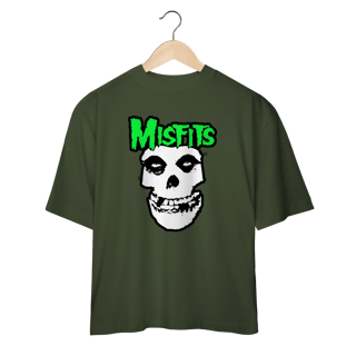 Nome do produto Camiseta Oversized Misfits - Coleção Punk