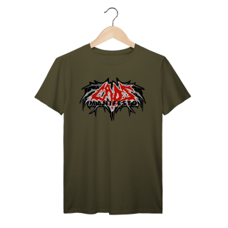 Nome do produto Camiseta Premium Caos Manifesto - Logo - Coleção Exclusivas