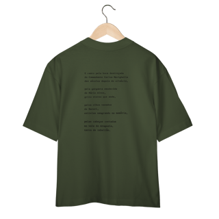 Nome do produto Camiseta Oversized Santo Dias - Coleção Personalidades