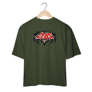 Nome do produto Camiseta Oversized Caos Manifesto - Logo - Coleção Exclusivas