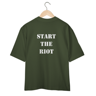 Nome do produto Camiseta Oversized Caos Manifesto - Logo - Coleção Exclusivas