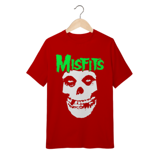 Nome do produto Camiseta Infantil Misfits - Coleção Punk