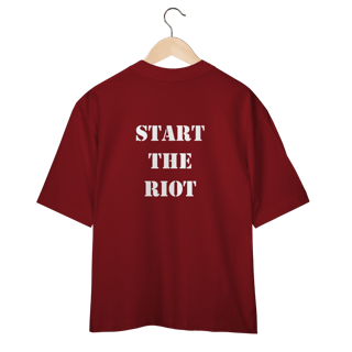 Nome do produto Camiseta Oversized Caos Manifesto - Logo - Coleção Exclusivas