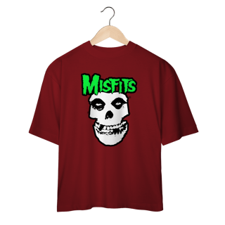 Nome do produto Camiseta Oversized Misfits - Coleção Punk