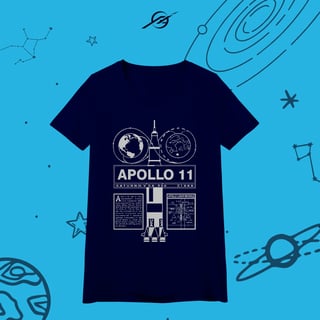 Camisa Feminina Apollo 11