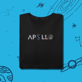 Nome do produto Camiseta Masculina Trajetória Apollo 