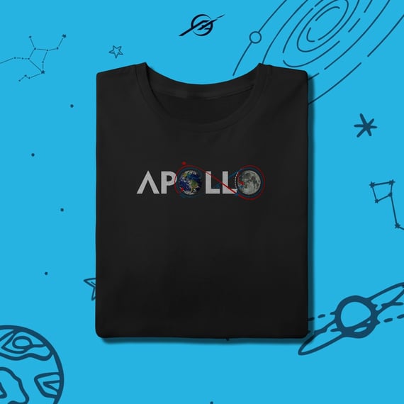 Camiseta Masculina Trajetória Apollo 
