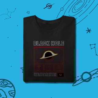 Camisa Masculina Black Hole