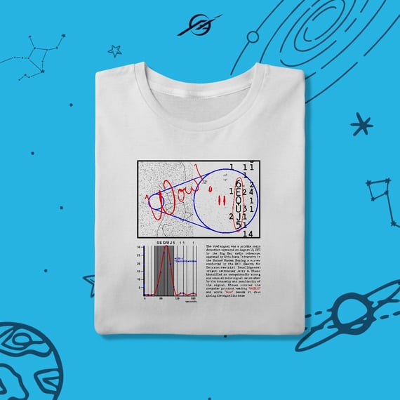 Camiseta Masculina Wow Signal