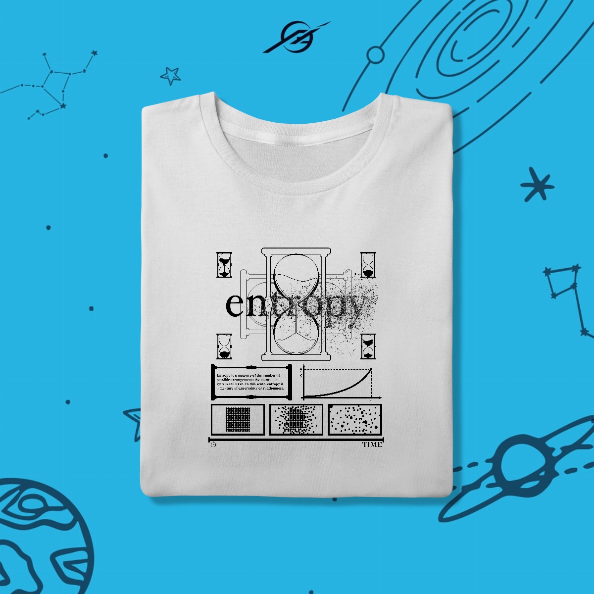 Nome do produto: Camiseta Masculina Entropy