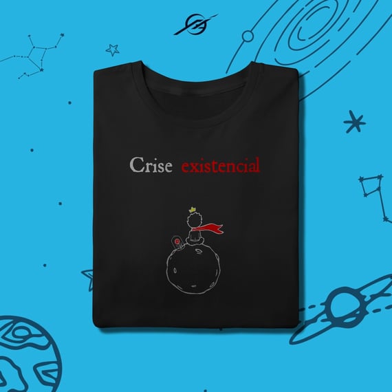 Camiseta Masculina Crise Existencial 