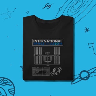 Nome do produto Camiseta Masculina International Space Station