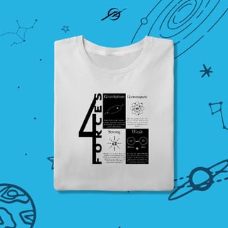 Camiseta Masculina Four Forces