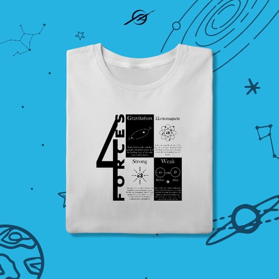 Camiseta Masculina Four Forces