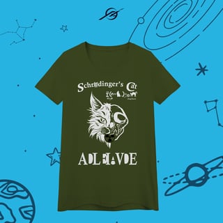 Camiseta Feminino Schrodinger Cat