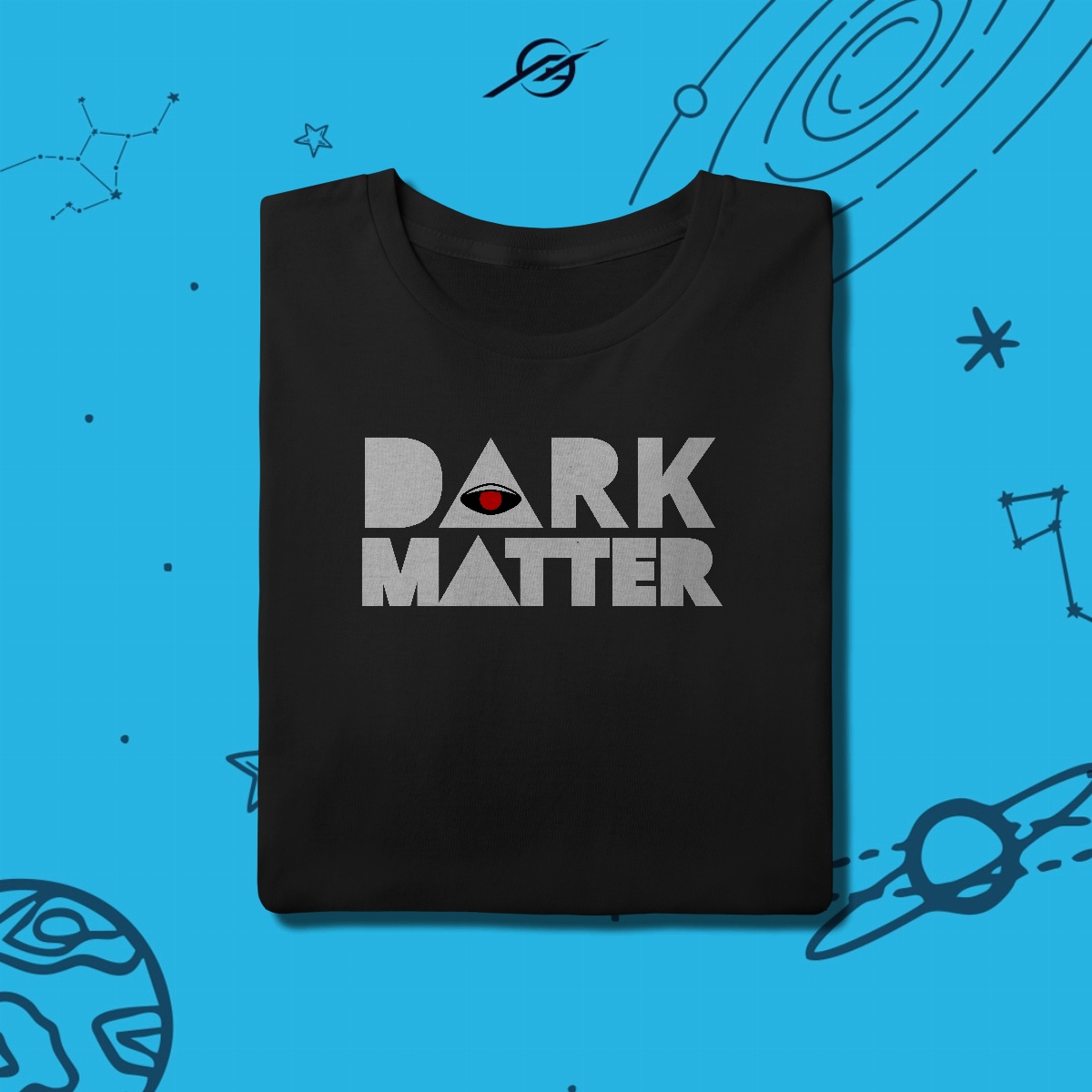 Nome do produto: Camiseta Masculina Dark Matter