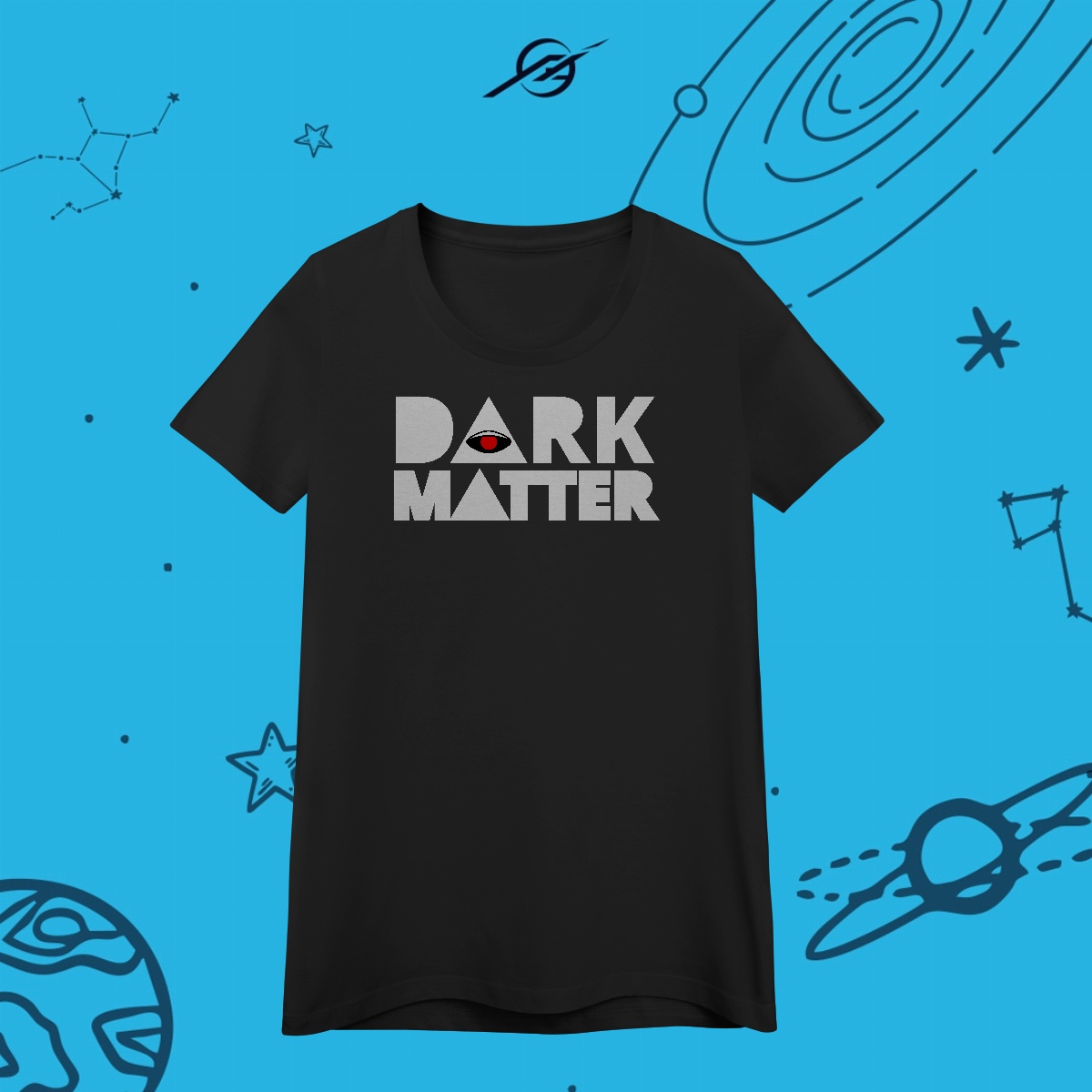 Nome do produto: Camiseta Feminina Dark Matter