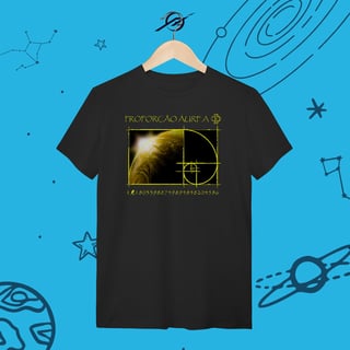 Nome do produto Camiseta Masculina Proporção Áurea