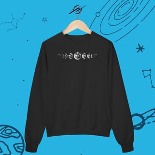 Nome do produto Moletom Phases of the Moon