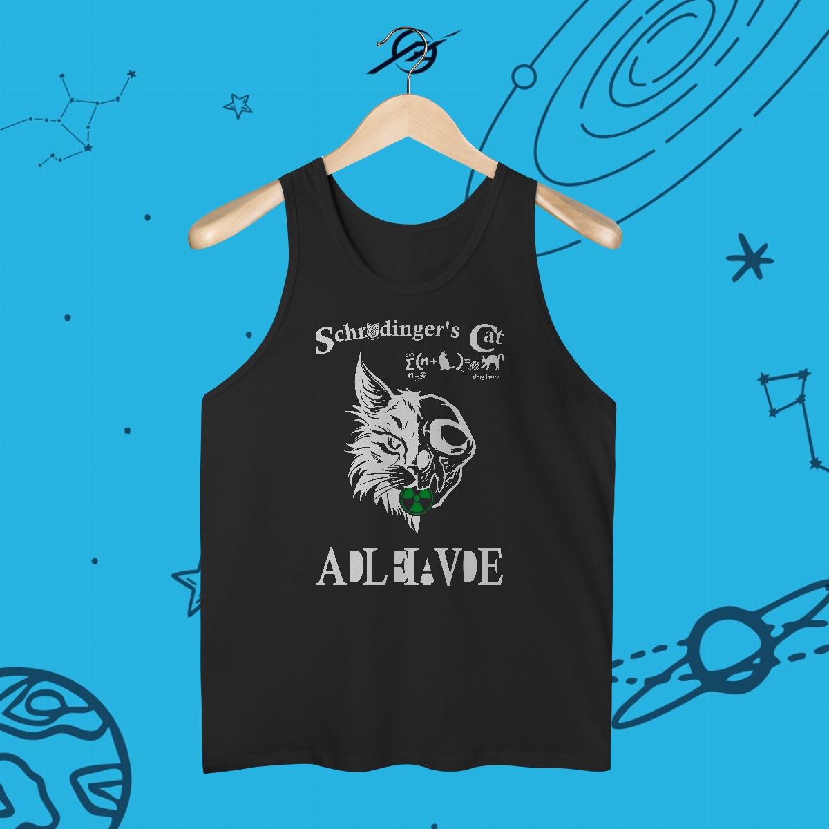 Nome do produto: Regata Schrodinger Cat