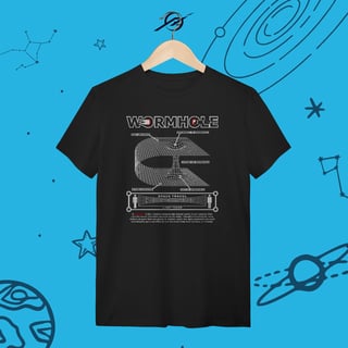 Nome do produto Camiseta Masculino Wormhole