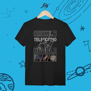 Nome do produto Camiseta Masculina Telescópio Hubble