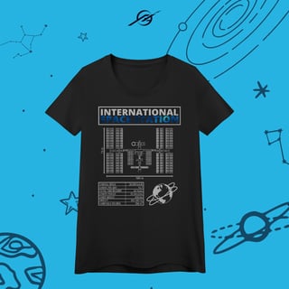 Nome do produto Camiseta Feminina International Space Station