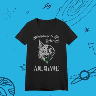 Nome do produto Camiseta Feminino Schrodinger Cat