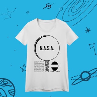 Nome do produto Camiseta Feminino Echo Satellite
