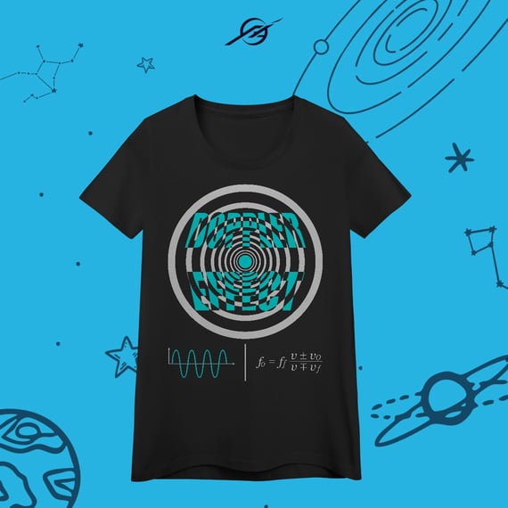 Camiseta Feminina Doppler Effect