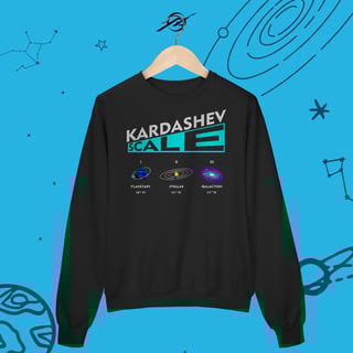 Nome do produto Moletom Kardashev Scale