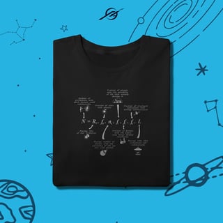 Nome do produto Camiseta Masculino Drake Equation