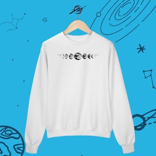Nome do produto Moletom Phases of the Moon