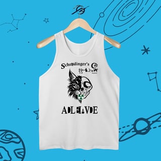 Nome do produto Regata Schrodinger Cat