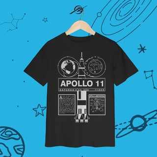 Nome do produto Camisa Infantil Apollo 11