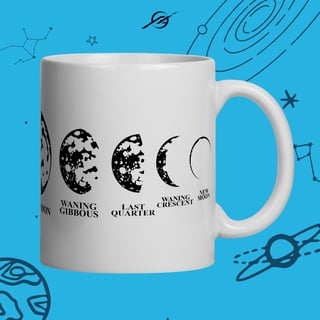 Nome do produto Caneca Phases of the Moon