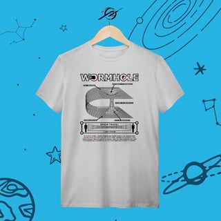 Nome do produto Camiseta Masculino Wormhole