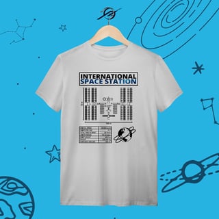 Nome do produto Camiseta Masculina International Space Station