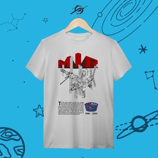Nome do produto Camiseta Masculina Mir Space Station 